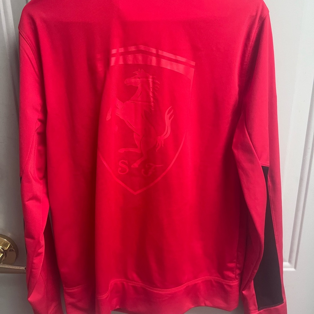 Red Zip-Up Jacket - Picture 2 of 4